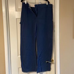 Zara Wide Leg Trousers w/ Stripe down side